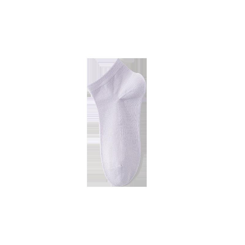 Ladies Spring and Summer New Cool Breathable Candy Color Boat Socks