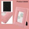10*15cm Photo Frame 6 Inch Artificial Board + Plush