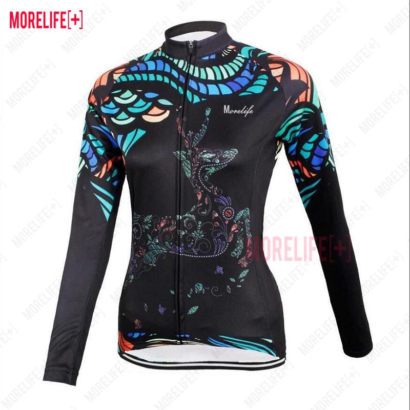 MLC Quick-drying Bike Shirt Summer Long Sleeve Cycling Shirt Top Ropa Ciclismo Women's Cycling Jersey Breathable Mtb Bike Jersey