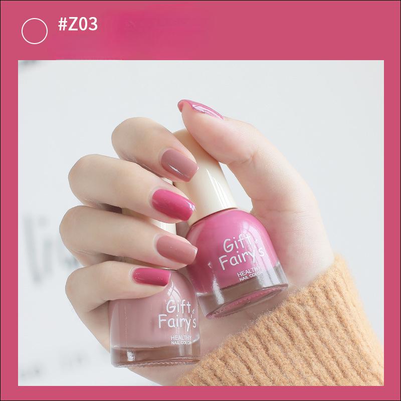 Nail Polish No Baking Long-lasting Water-based Tearable Quick-drying Nail Polish
