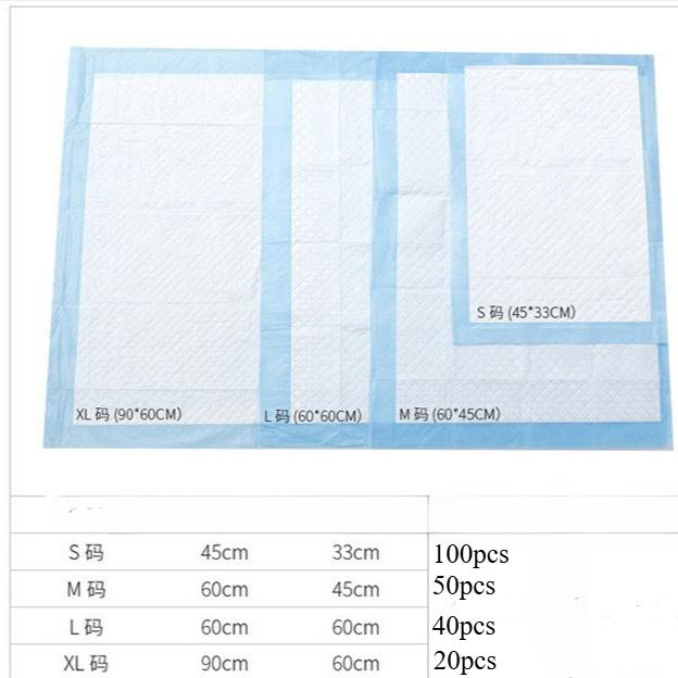Dog and Puppy Pee Pads, 5-Layer Leak-Proof Super Absorbent, Quick-Dry Surface, Potty Training, Regular (22x22"), 100 Count, Blue & White