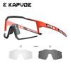 Kapvoe Photochromic Hiking Eyewear Cycling Glasses UV400 MTB Clear Mountain Bike Bicycle Sunglasses for Men Women Sports Glasses