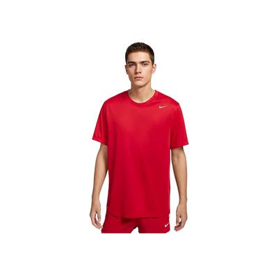Dri-Fit Team Legend Logo Crew Neck Quick-Dry Short Sleeve T-Shirt Men Tops University-Red IB8898-657