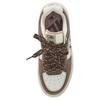 MLB Chunky Liner Comfortable Versatile Non-Slip Low-Top Skate Shoes Unisex sneaker Brown 3ASXCSD4N-43BRS