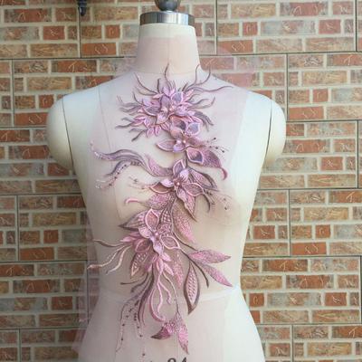 Accessories Wedding Dress Large Size Lace Applique Flower Stickers Three-Dimensional Flower