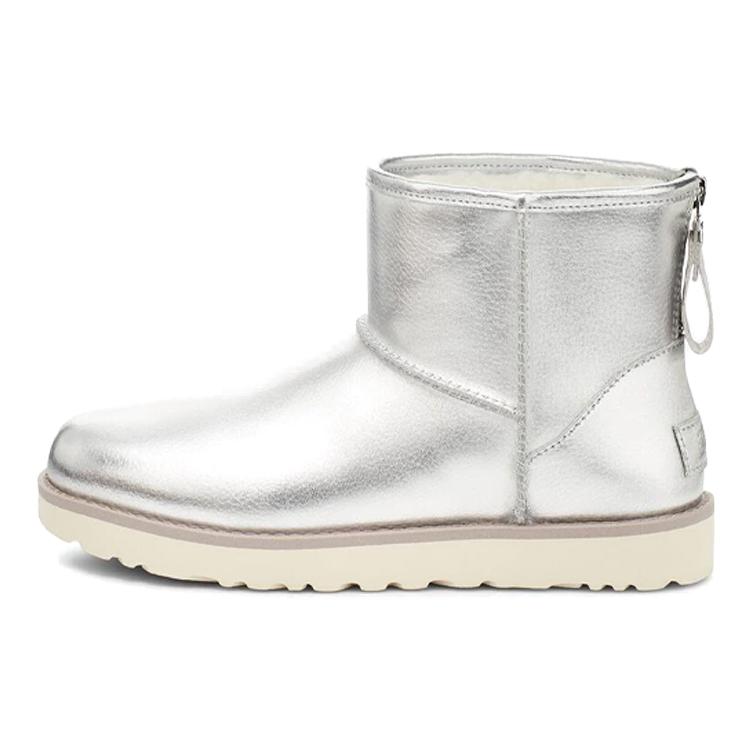 

UGG Classic Mini Silver Women s 1122670-SLVM 36