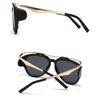 Luxury  Designer Vintage Irregular Metal Pilot Sunglasses Women For gentlemen Sun Glasses Punk Rivet Sexy Ladies Popular Shades for daily use