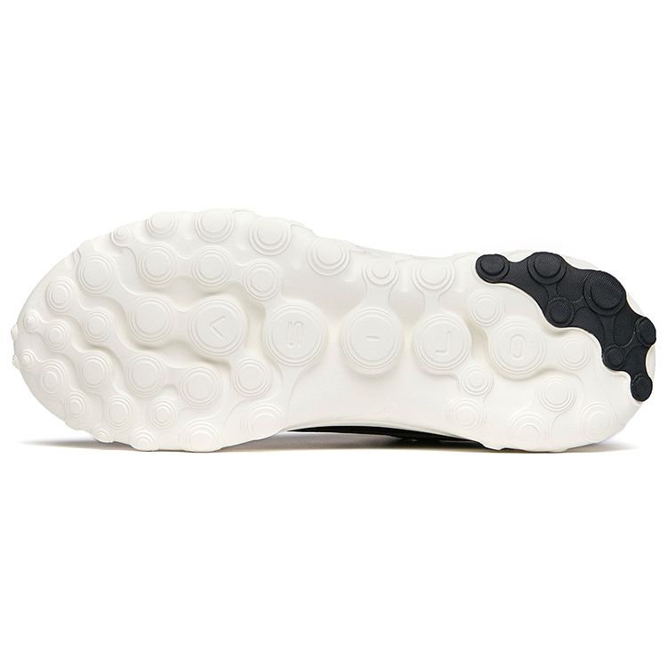 Anta Lightweight Breathable Low-Top Running Shoes Women sneaker Black Silver 122115582-8