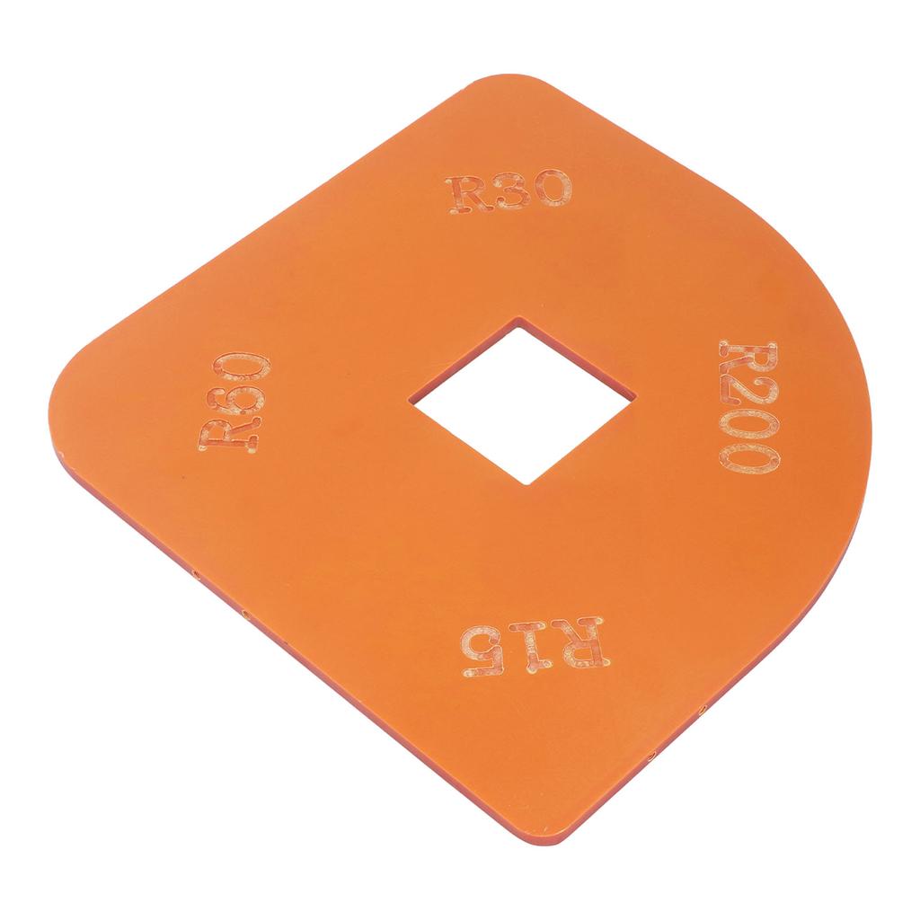 Rounded Corner Locator R15 R30 R60 R200 Radius Template Jig for Cabinet Closet Cutting Woodworking