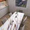 40cm Decorative Waterproof and Oil Proof Wall Wallpaper Marble Decorative Stickers Kitchen and Bathroom Wallpaper