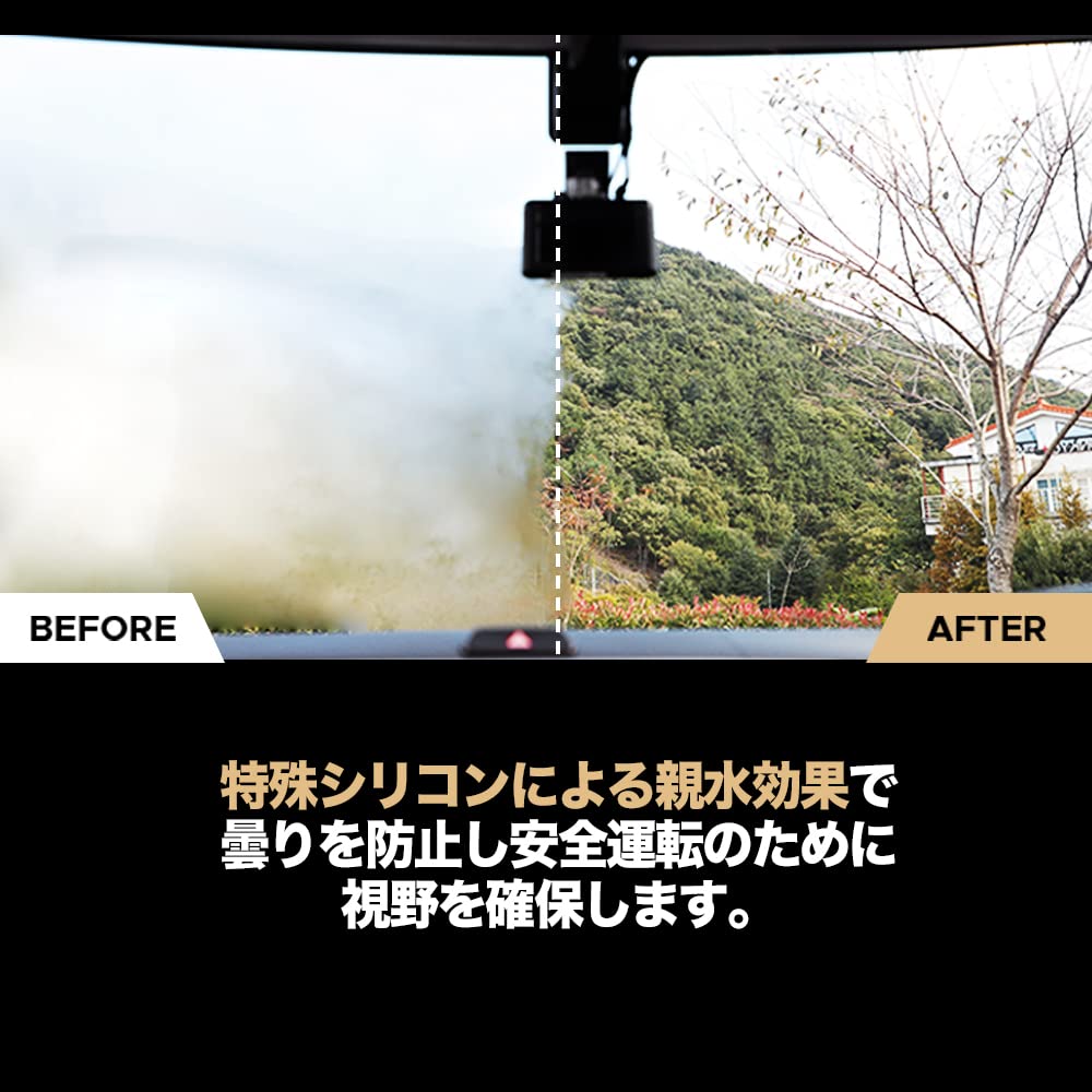 THE CLASS a powerful window agent for car and Perfect for car washes and car Anti-Fog, de-fogging windows, mirrors, interiors, bathrooms. 100ml.