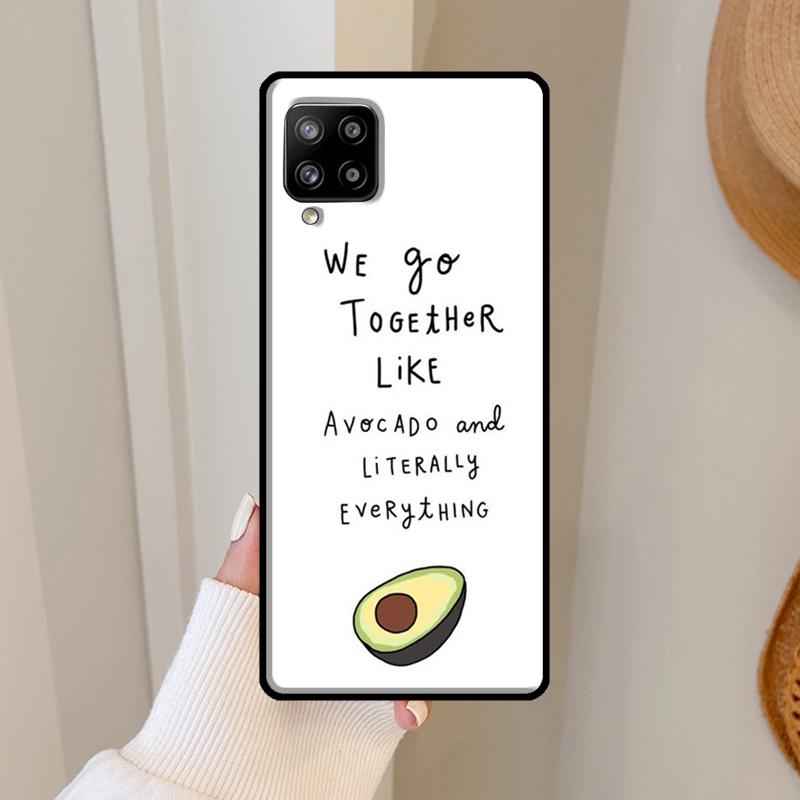 Funny Avocado Quotes Case For Samsung Galaxy A06 A05 A16 A26 A36 A56 A33 A32 A52 A15 A53 A13 A34 A54 A14 A35 A55