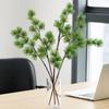 Plastic Artificial Pine Branch Luxury Fake Plants Pine Trees Plants  Home Decoration