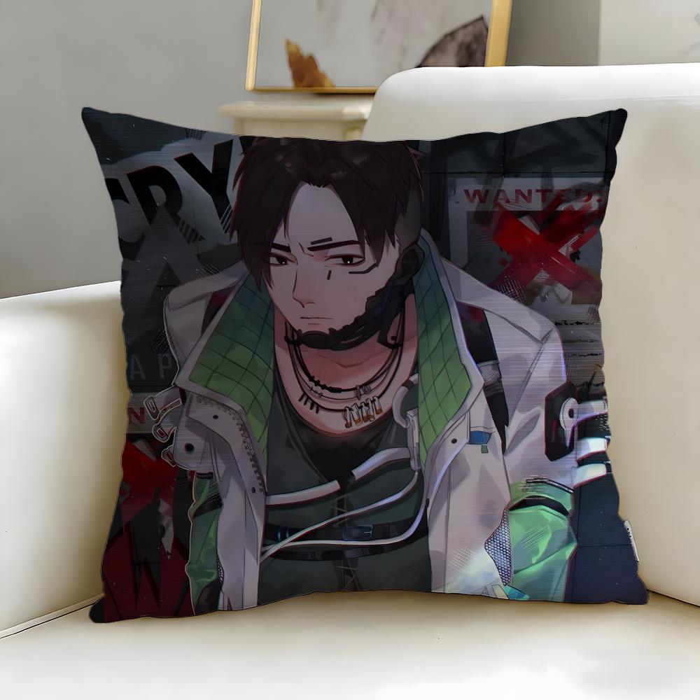 popular game Apex Legends Cushion Cover Soft & Easy-Wash Pillow Case – Versatile for Couch, Bed, Travel and Office