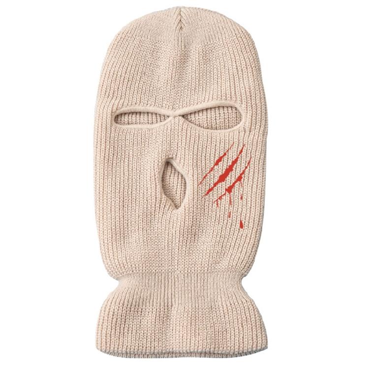 3 Hole Knitted Ski Mask Full Face Mask Balaclava Warm Thermal Outdoor Sports
