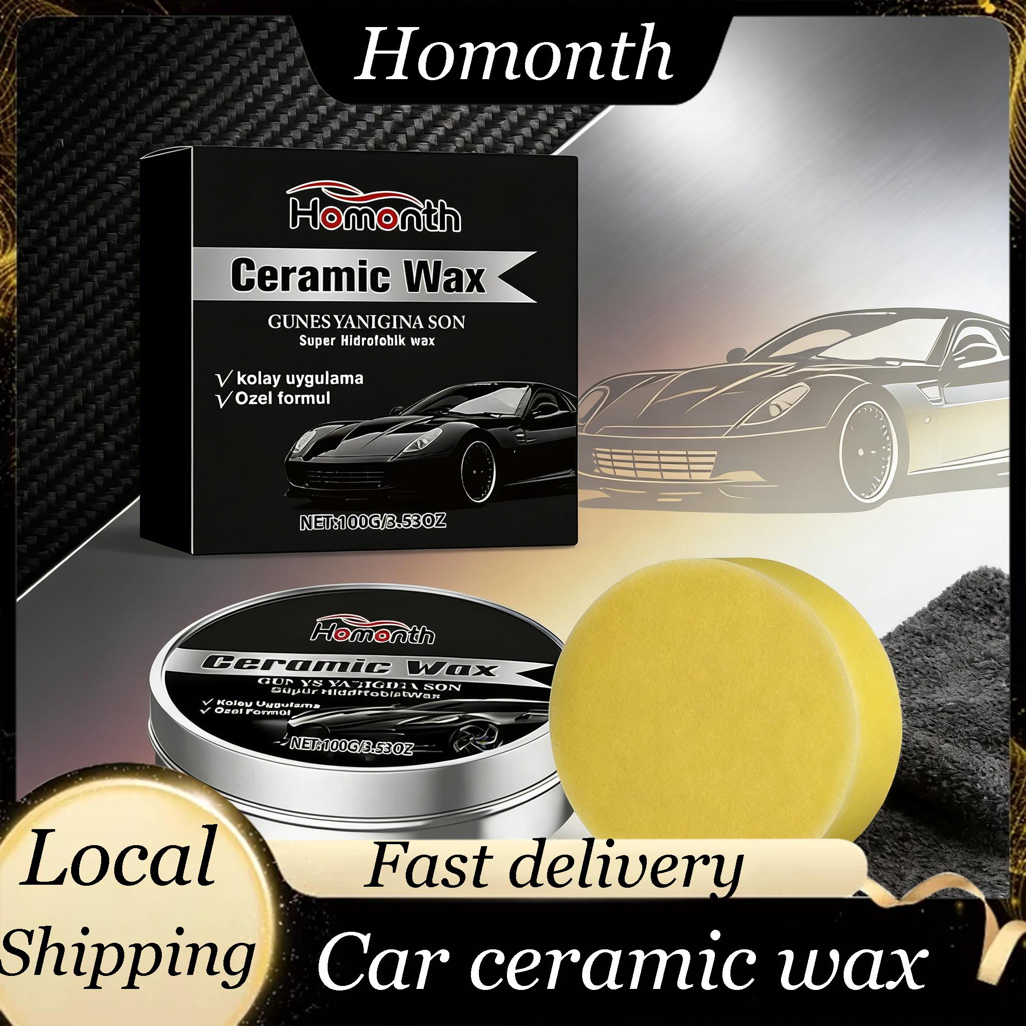 

100g Vehicle Ceramic Wax Cream Ceramic Car Coating Wax Polishing Repair Refurbishment Dustproof Remove Scratch Car Ceramic Wax