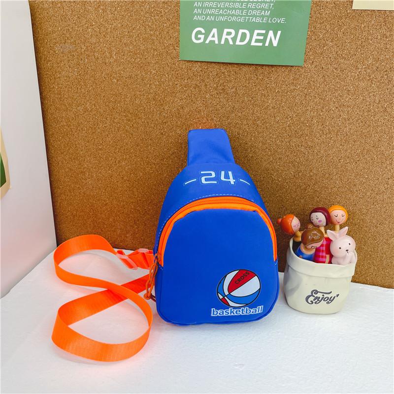 Trendy Cartoon Kids Backpack Stylish Canvas Crossbody Bag For Boys And Girls