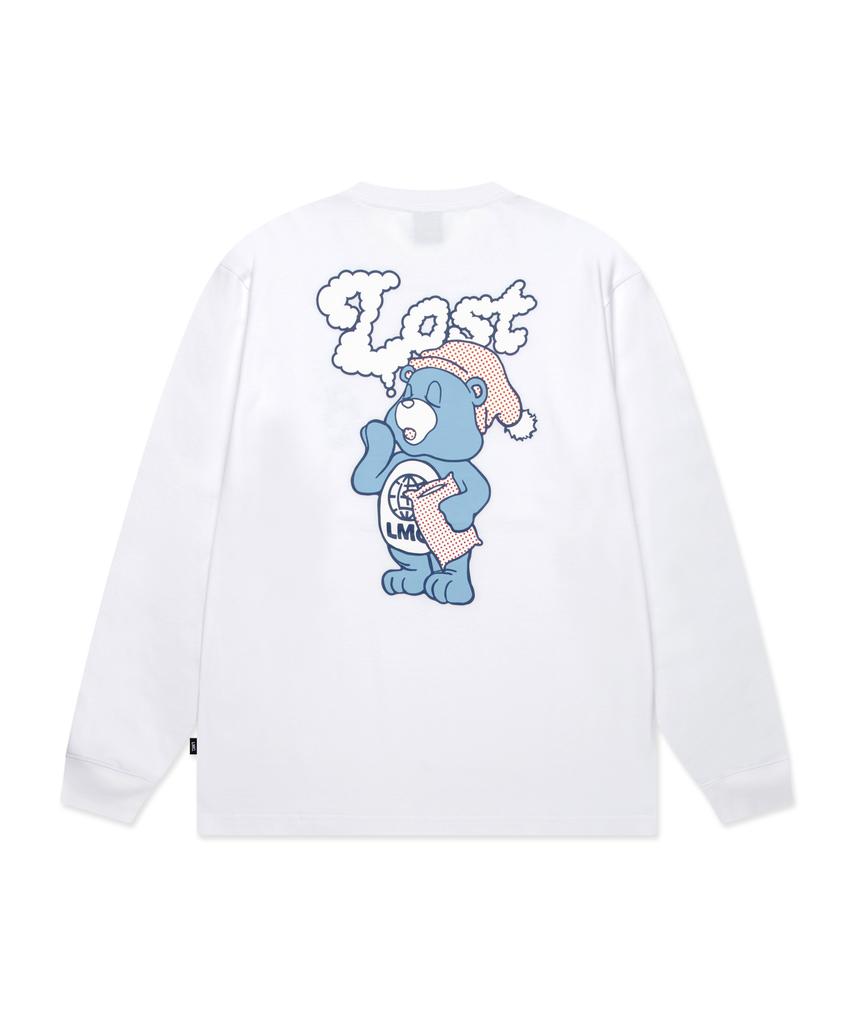 LMC Sleeping Bear Long Slv Tee White
