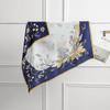 88x88cm 100% Maulbeerseide Köper Schal Luxuriöses Übergroßes Quadratisches Tuch Elegantes Damen-Tuch für Frühling Sommer Herbst