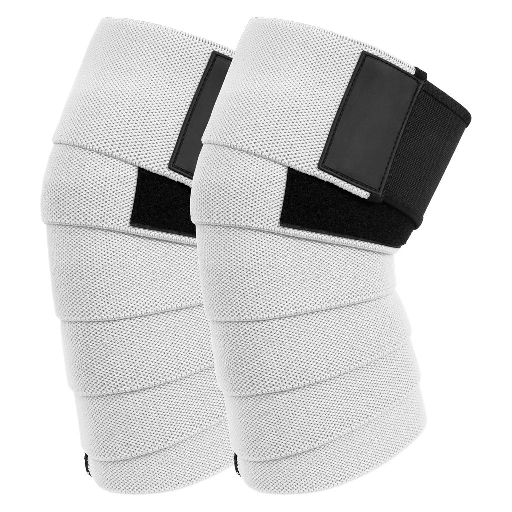 Knee Wraps for Squatting Knee Strap Bands for Crossfit Training Powerlifting Knee Support Deadlift Wraps Weightlifting
