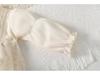 Set Abito in Pizzo e Tulle e Tutina per Neonato - Outfit Completo per il Primo Compleanno con Pantaloni Harem