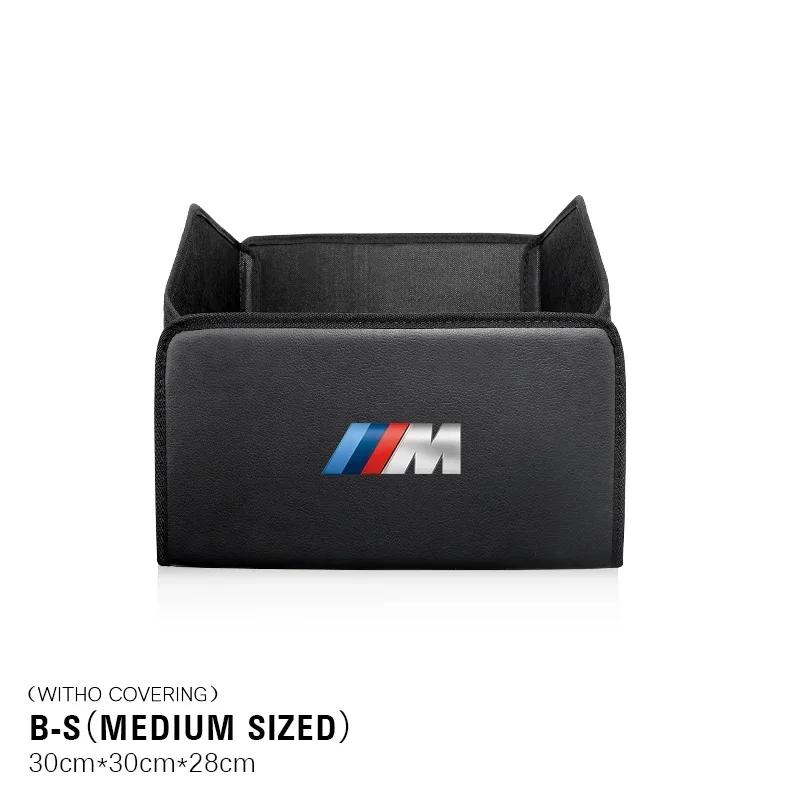 -Car Trunk Storage Box High-capacity Leather Organizer Case For BMW E46 E90 E60 F30 F10 E39 E36 F20 G20 G30 E92 E87 E91 X5 E70 X