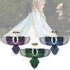 Vibrant Childrens Eagle Wings Cloak Headband For Halloween Festive Celebrations