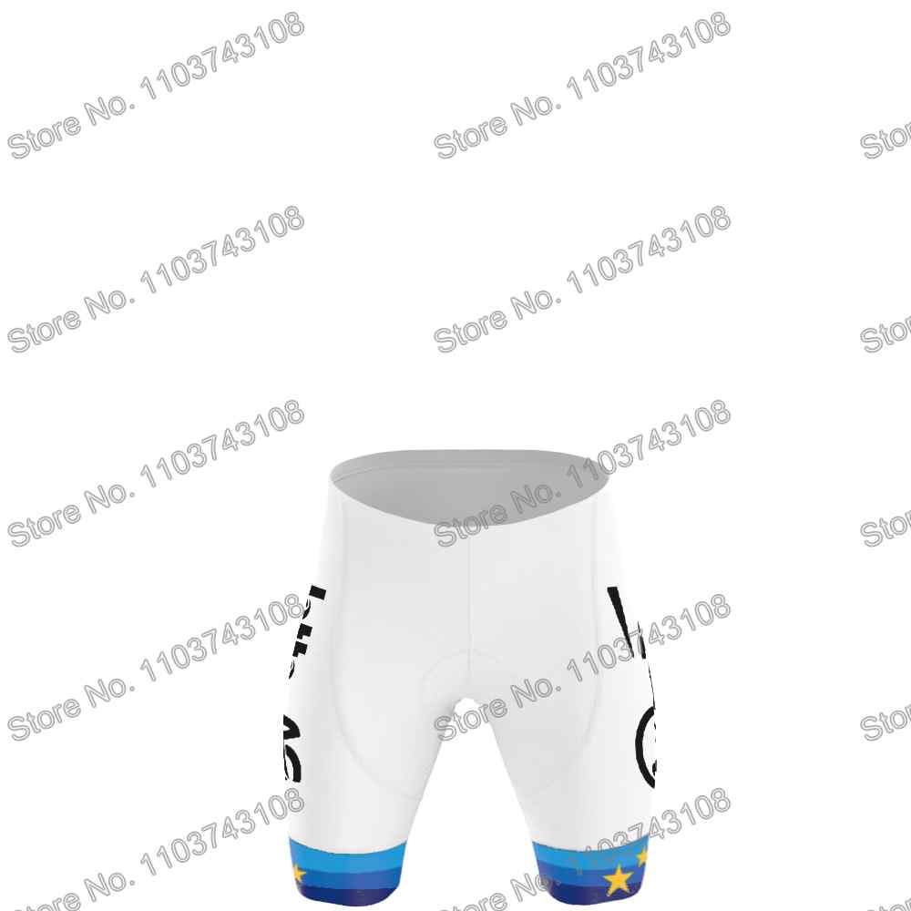 Belgium Team  European Champion Cycling Jersey Men's Set Summer Cycling Clothing Road Bike Shirt Suit MTB Bicycle Bib Shorts
