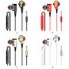 Earphone In\-ear 10mW Earphone Plastic Dual Drive Stereo Wired Ears Headset with 3\.5mm Connector for P40