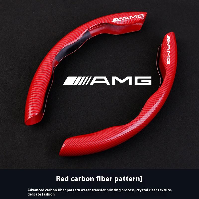 PIG4 Car Steering Wheel Cover For Mercedes Benz A B C E S Class AMG GLA GLB GLC GLE CLA CLS SLC GLS GLK SLK Vito ML Pilot A45 C43 C63