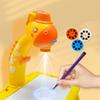 Kids Early Education Led Projector Drawing Table Toys Children Arts Painting Board Desk Mini Doodle Whiteboard Girl Gifts