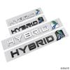 Anwendbar für Hybrid-Autos HYBRID Autoaufkleber Englische Logo-Personalisierte Modifikation Auto-Logo Karosserieaufkleber Heck-Heckklappenaufkleber