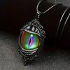 Fashionable Retro Necklace, Dreamy Devil's Eye Black Necklace