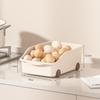 New Storage Box PP with Handle with Pulley Storage Box Household Desktop Kitchen Plastic Cabinet Storage Compartment