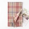 Autumn and Winter Scarf New Imitation Cashmere Plaid Scarf Male and Female Student Couple Warm Scarf Shawl Gift Scarf for Women