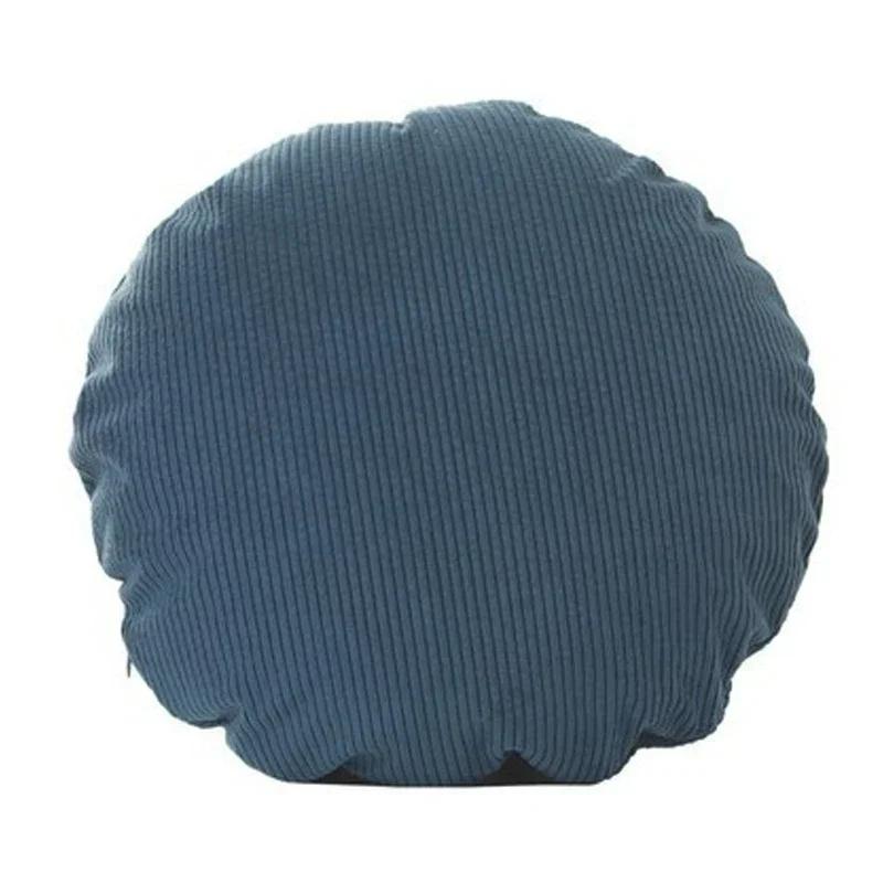 Вельветовая Наволочка для Подушки Стула Чехол Цвет Домашний Круглый Диван Автомобиль 45x45/50x50см Однотонный Нордический Декоративный Подушка Полосатая Подушка 45x45cm