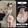 Sexy pure desire erotic underwear love confession perspective tube top net naked hip seduction skirt free women's suit