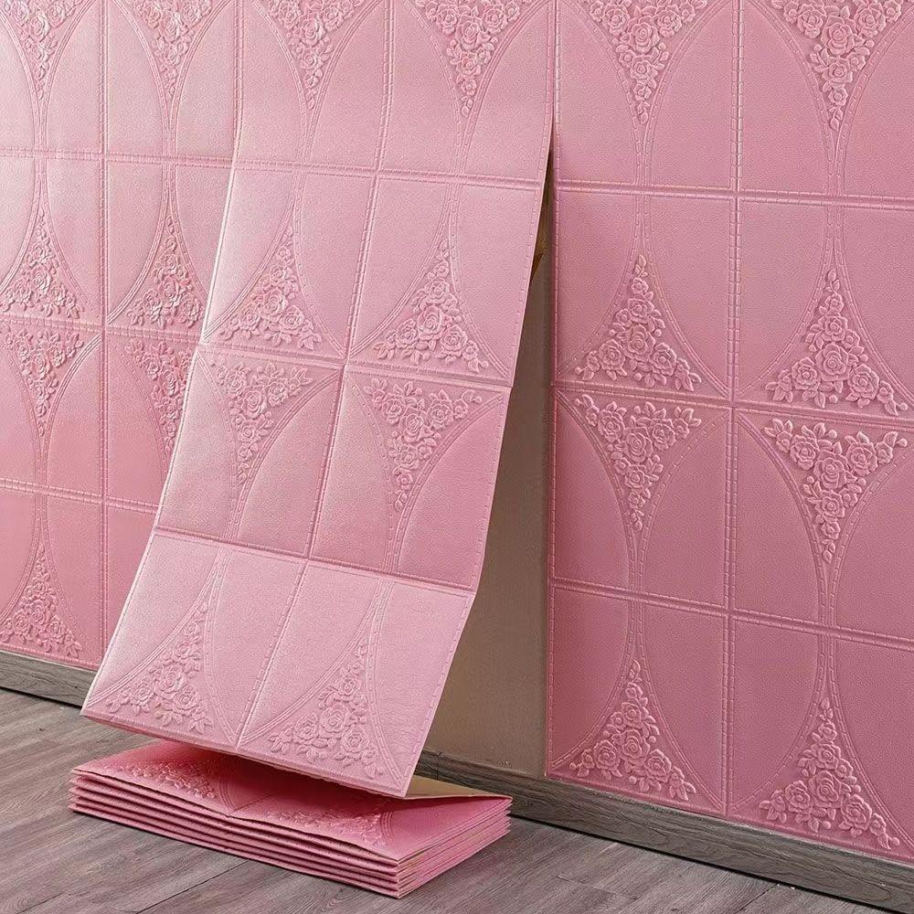 Waterproof Wall Sticker DIY 3D Wallpaper New Foam Wallpaper