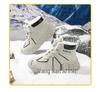 Bobodou Boys' Velvet-Lined Waterproof Winter Snow Boots - Warm & Durable for Medium and Large Children