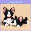 Cute Lying Posture Sitting Posture Devon Rex Cat Plush Toy Pendant For Home Office And Collectible Decor
