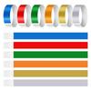 ABJI-3000 PCS Neon Colored Wristbands For Events, Synthetic Paper Waterproof Lightweight Activity Identification Wristbands