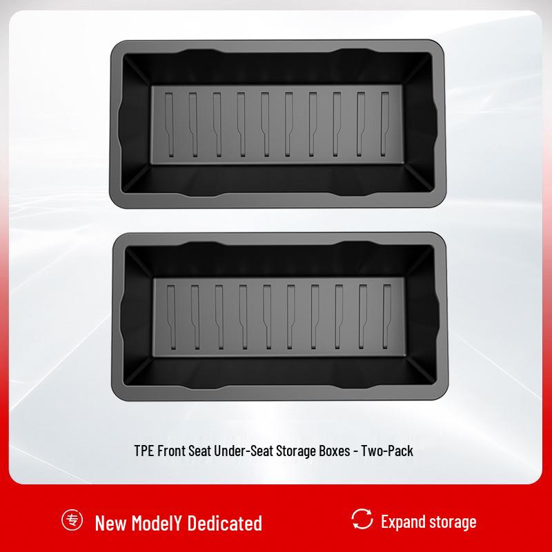 Mise à niveau de la boîte de rangement sous le siège arrière pour Tesla Model Y
