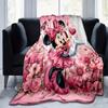 1pc Minnie Printing Blanket - Soft, All-Season Throw for Living Room, Bedroom,Personalized Gift with Adorable Cartoon Design
