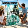 Custom Name Personalized Video games Print Beach Towel, for Trip Camping Beach Party Home Decor, Birthday Gift for Family & Friends