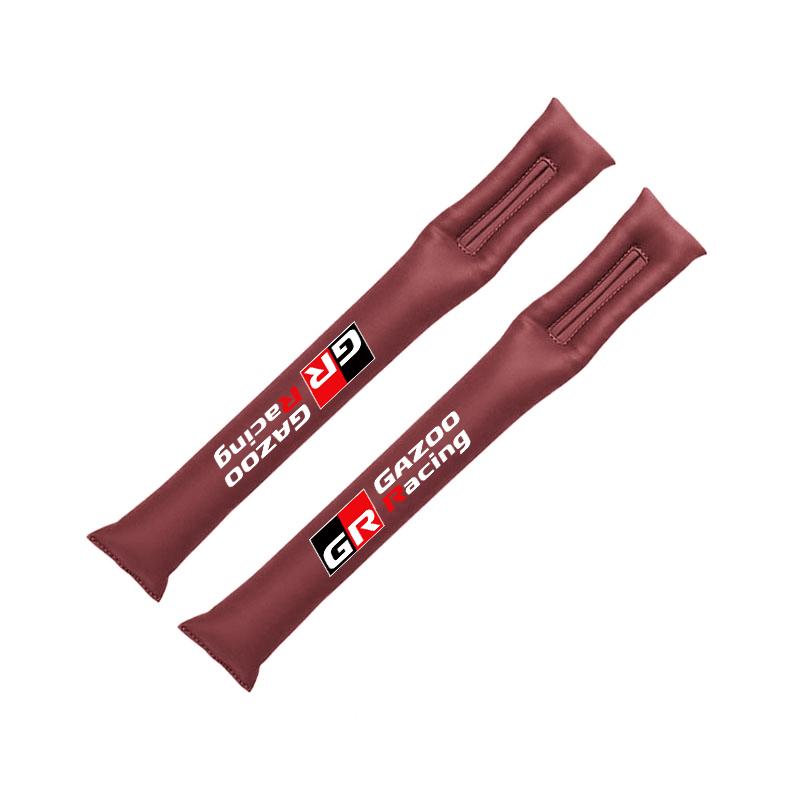 Toyota Car Seat Gap Plug Leather Cotton Sealing Strip Accessories For Toyota GR Corolla Yaris Aygo Prius CHR Camry Auris Avensis