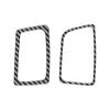 Carbon Fiber Dashboard Air Vent Trim Stickers for 2013-2016 Honda Accord