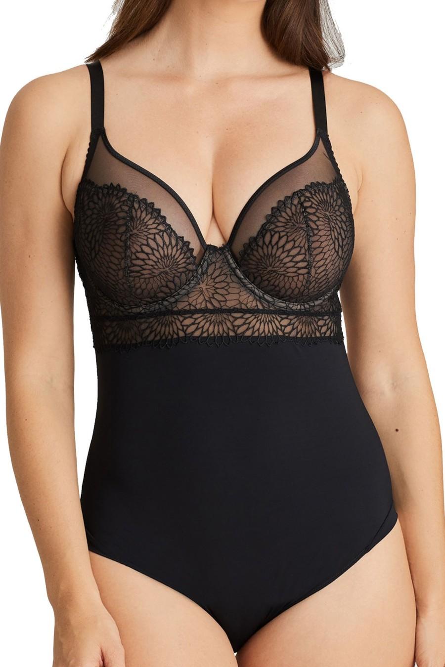 

Боді Prima Donna (92520) 80D прозорий колір чорний