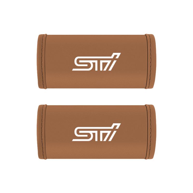 Car Roof Handle Protection Cover Gloves Interior Accessories For Subaru STI WRX Forester Impreza Legacy Outback XV BRZ Tribeca PP444