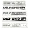 ABS Car Tail Letters Emblem Trunk Badge Stickers for Land Rover Defender Logo EVOQUE Discovery Range Rover Freelander XS3