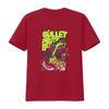 A BULLET FOR PRETTY BOY Neon Shark Emo Metalcore Band T Shirt Vintage Washed Homme Graphic Stylish Top For Everyday Wear
